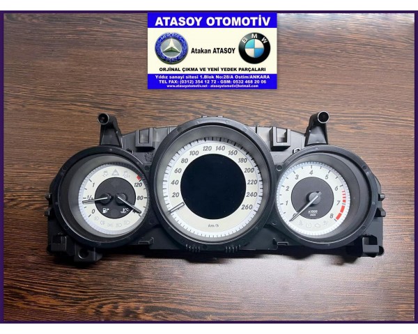 MERCEDES W212 E180 KİLOMETRE SAATİ 2129000725 2129005223 2129005019 2129001212 A2129000725 A2129005223 A2129005019 A2129001212 A2C87305900 A2C86424200 MERCEDES W212 MAKYAJLI KASA AMG KİLOMETRE SAATİ
